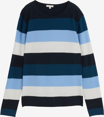 TOM TAILOR Sweter w kolorze niebieski: przód