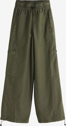 Desigual Lużny krój Spodnie w kolorze zielony: przód