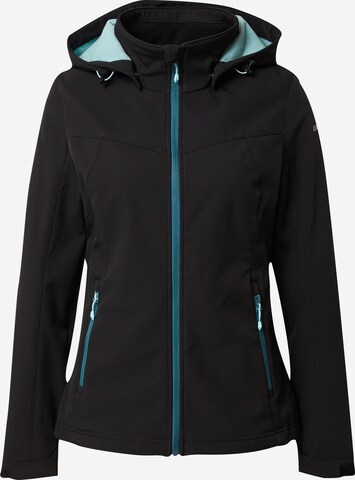 ICEPEAK Outdoorjacke 'BRENHAM' in Schwarz: predná strana