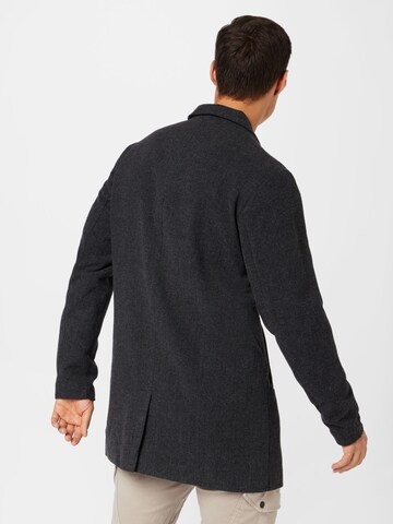 JACK & JONES Between-Seasons Coat 'TOBY' in Grey