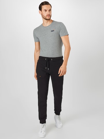 Superdry Regular fit Póló - szürke