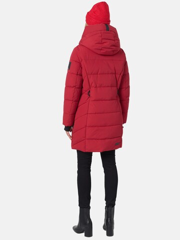 NAVAHOO Winter coat 'Knutschilein' in Red