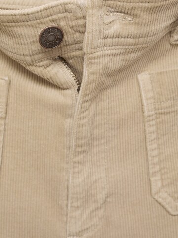 MANGO Loosefit Hose 'CATHERIP' in Beige
