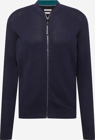 TOM TAILOR Knit Cardigan in Blue: front