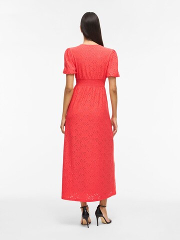 VILA Kleid 'VIKAWA' in Rot