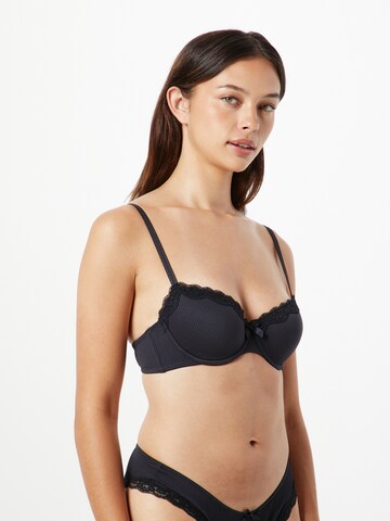 Bustier Soutien-gorge 'Lola' Hunkemöller en noir : devant