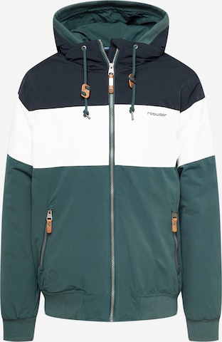 Ragwear Between-Season Jacket 'JAYCE' in Green: front