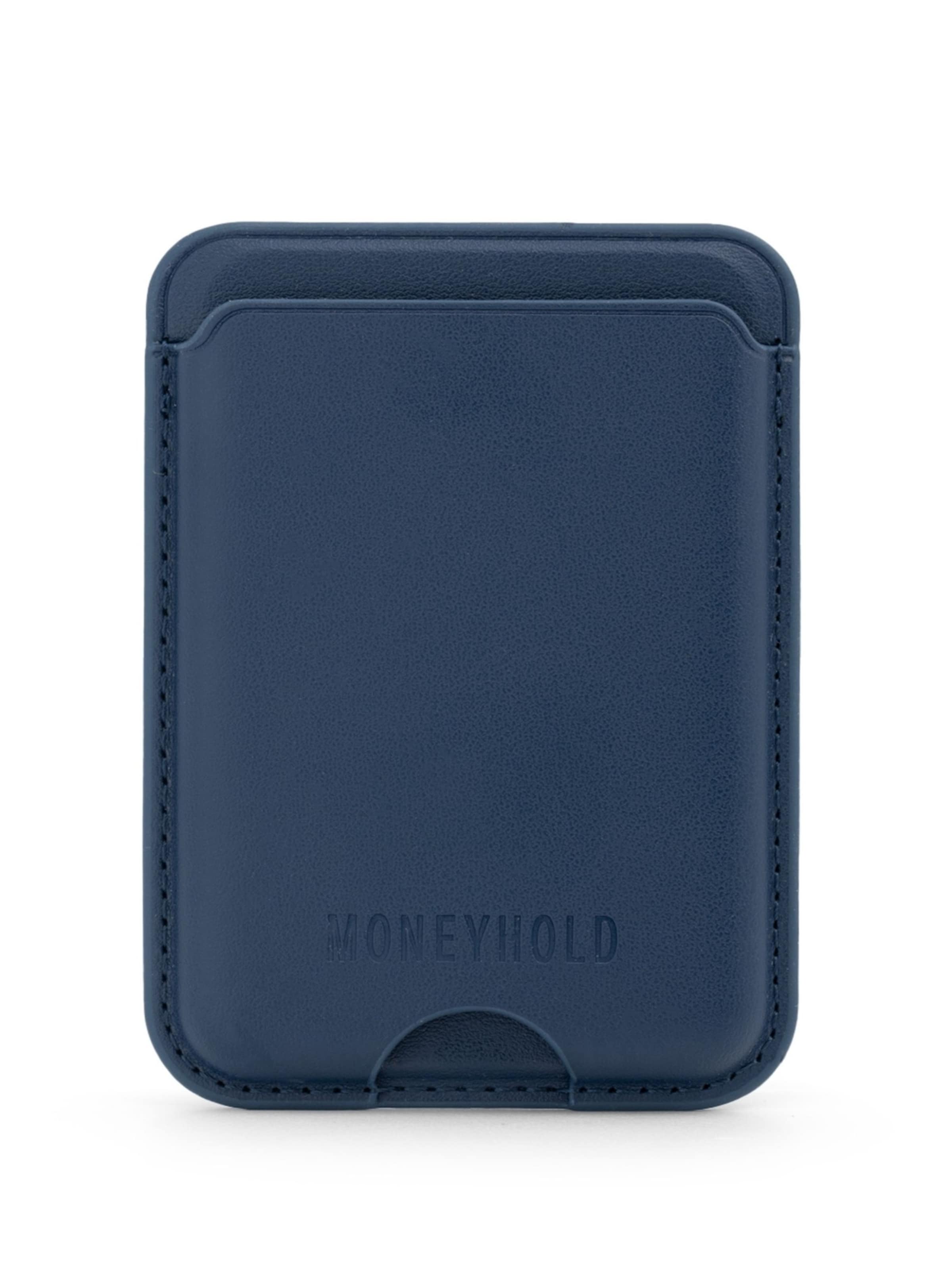 Portamonete di Moneyhold in blu: frontale