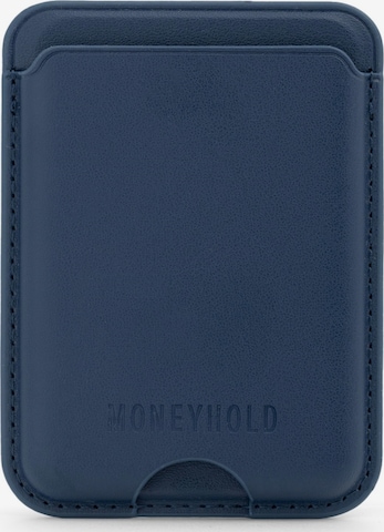 Portamonete di Moneyhold in blu: frontale