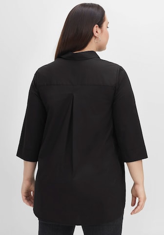 SHEEGO Blouse in Black