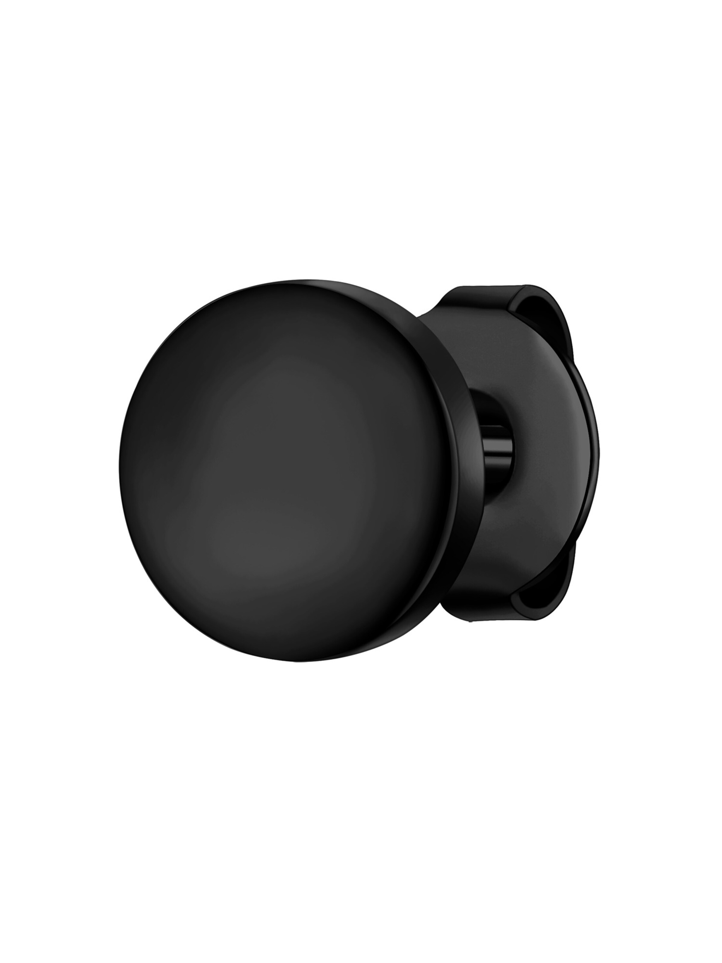 Orecchino di True Rebels in nero: frontale