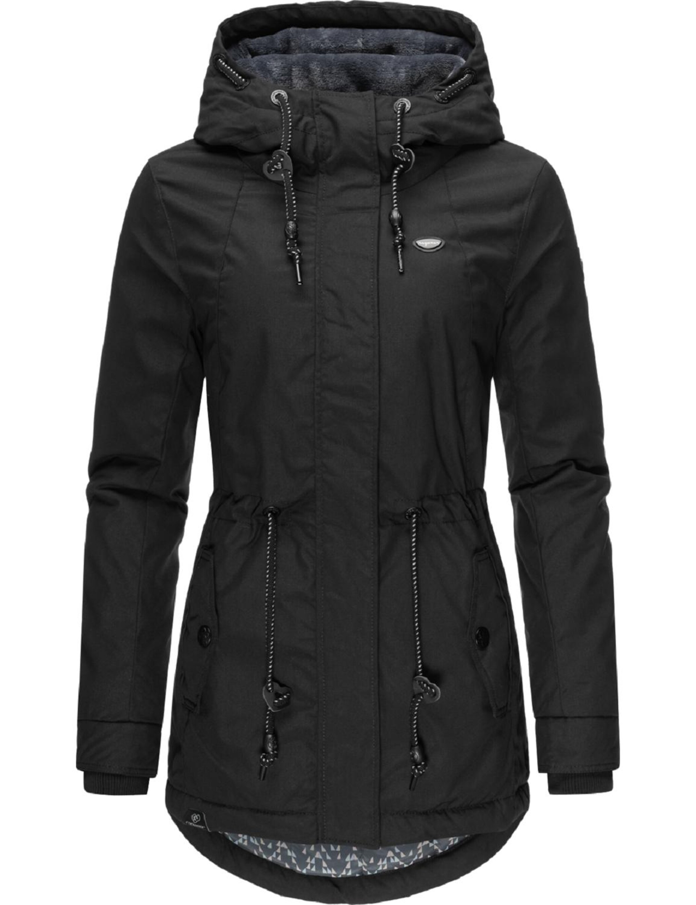 Ragwear Zimná parka - Čierna