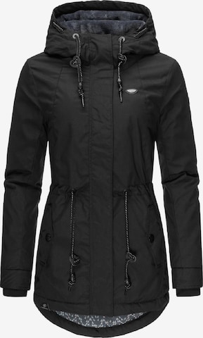 Ragwear Winterjacke in Schwarz