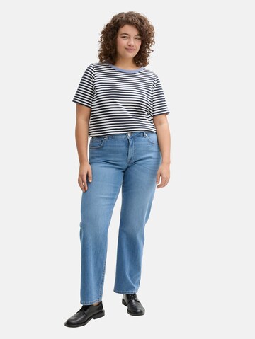 Tom Tailor Women + Regular Jeans in Blau: Vorderseite