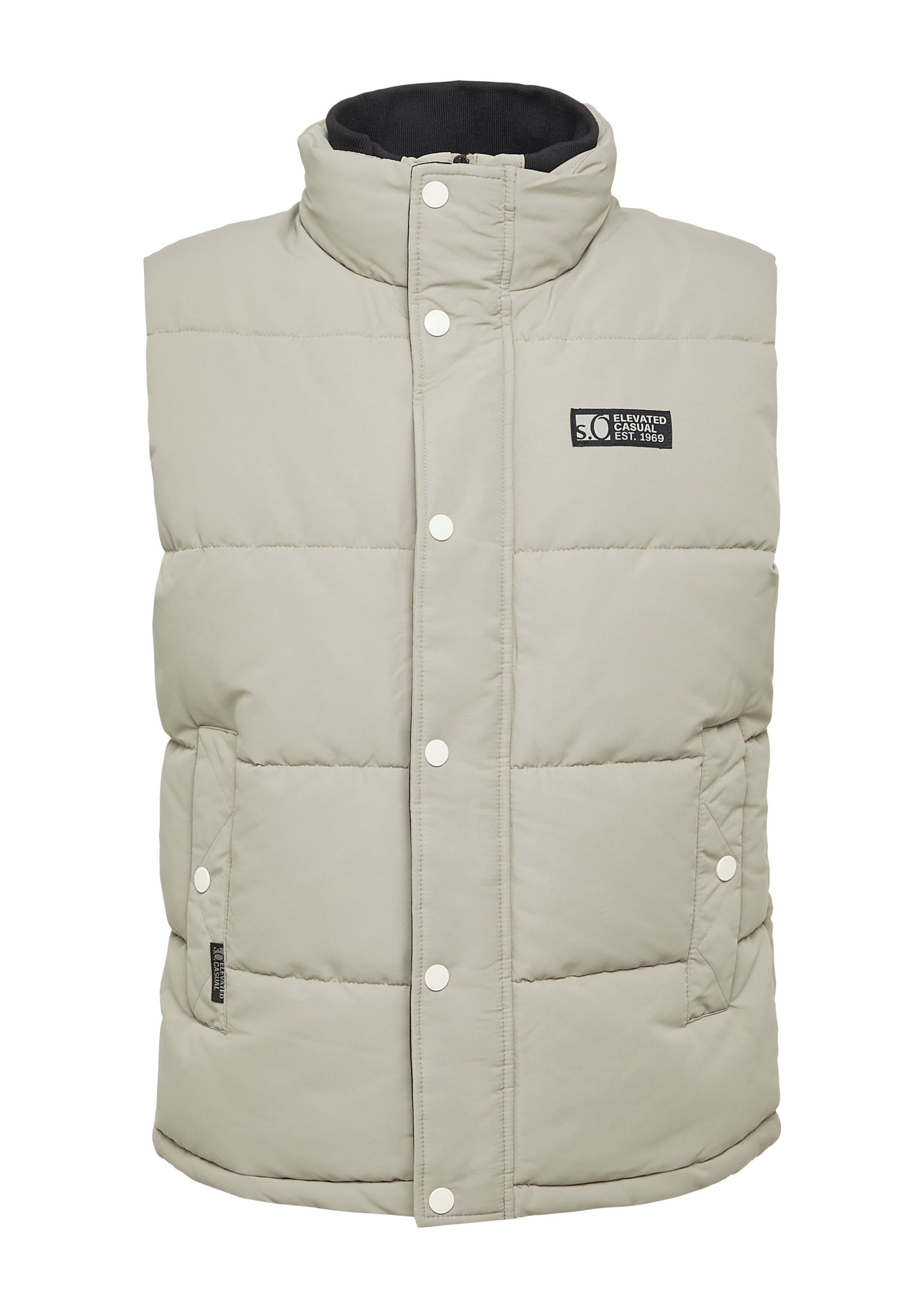 Gilet di s.Oliver in beige: frontale