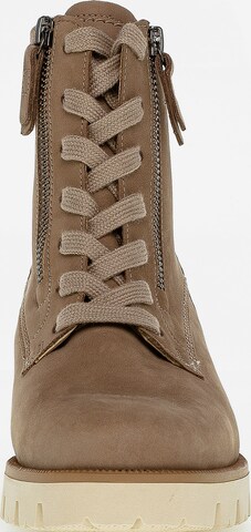 GABOR Lace-Up Ankle Boots in Brown