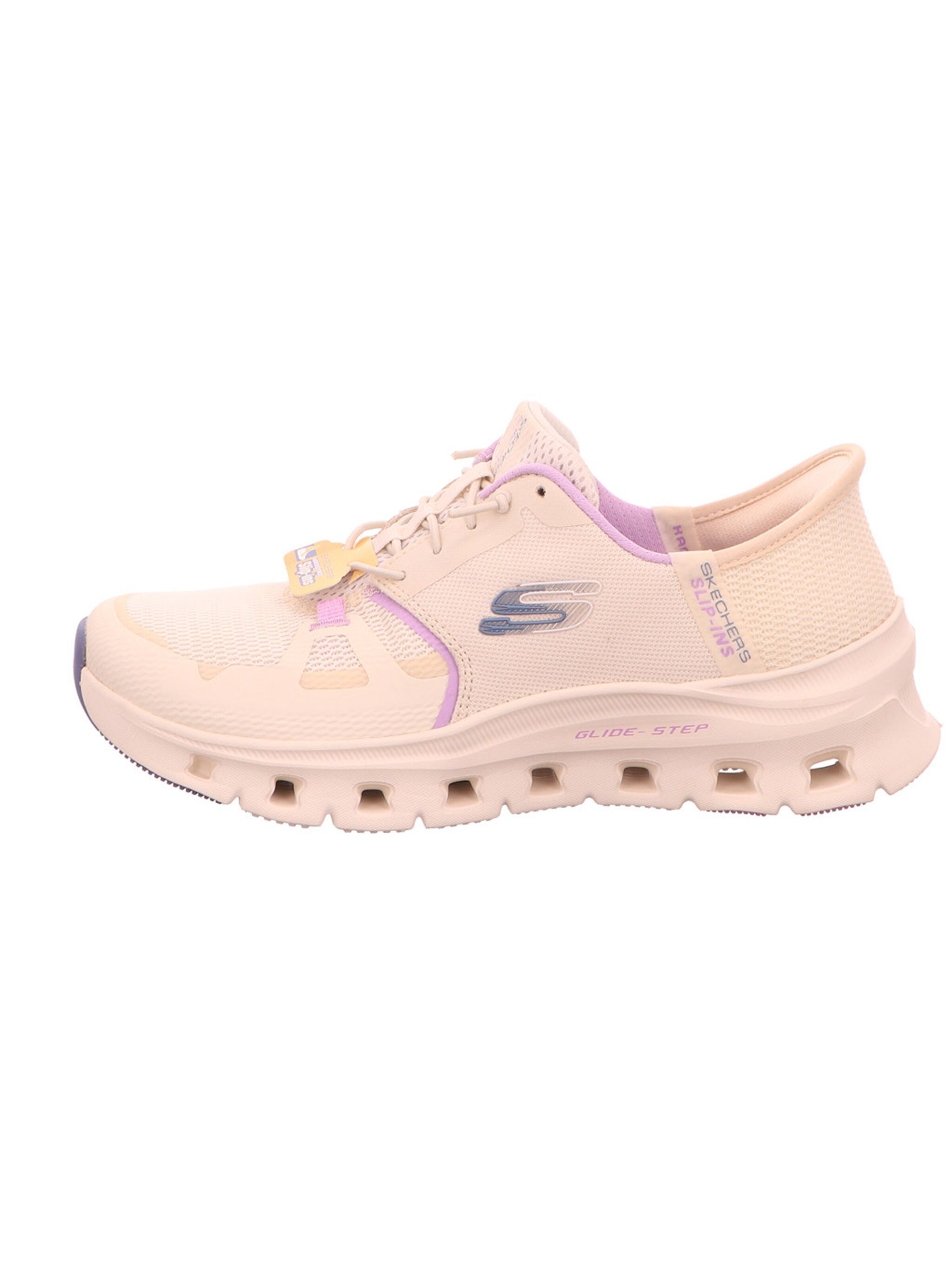 SKECHERS Platform trainers 'Glide Step Pro' in Beige: front