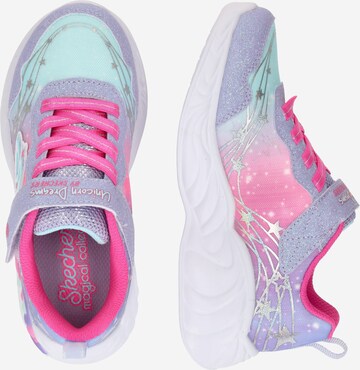 SKECHERS Sneaker 'UNICORN DREAMS - WISHFUL MAGIC' in Lila