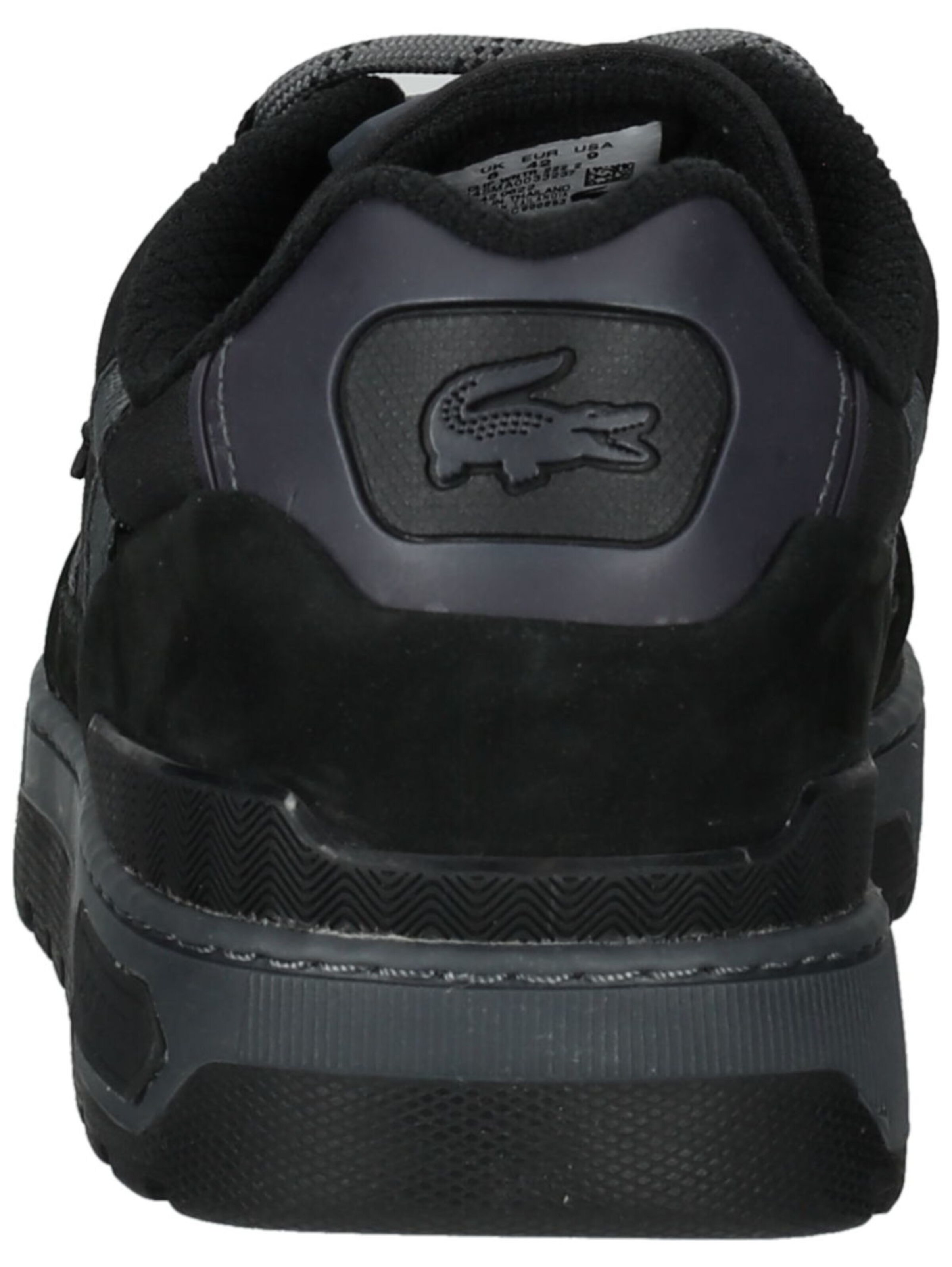 LACOSTE Sneaker in Schwarz