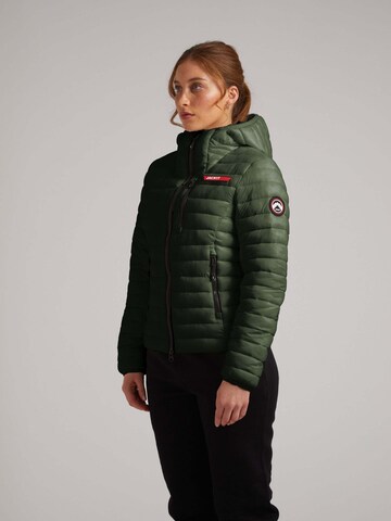 JACK1T Outdoor jacket ' SATEL1TE Kapuzen-Daunenjacke 2.0 ' in Green