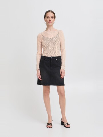 Felpa ' IXLACEY ' di ICHI in beige