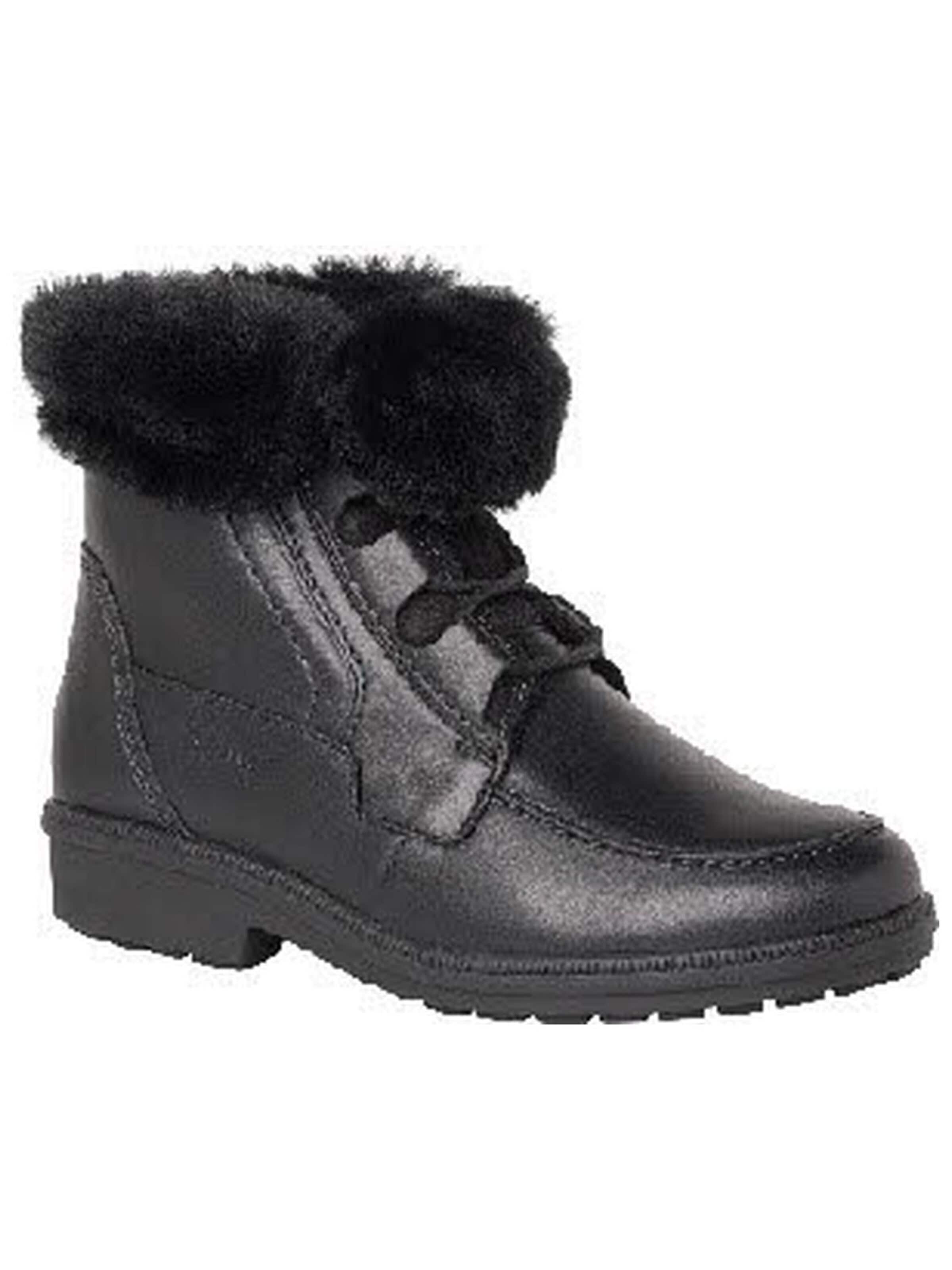 Ganter Boots 'Stiefeletten/Boot Damen 820537101000 Echtleder in schwarz'‌‌ in Schwarz: Vorderseite