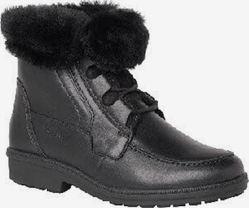 Boots 'Stiefeletten/Boot Damen 820537101000 Echtleder in schwarz' Ganter en noir : devant