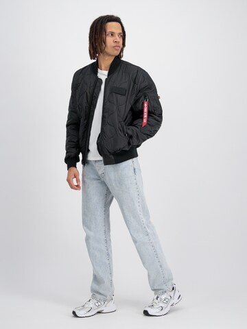 Veste mi-saison 'MA-1' ALPHA INDUSTRIES en noir
