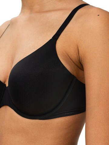 TRIUMPH T-Shirt Bügel-BH ' Body Make-Up ' in Schwarz