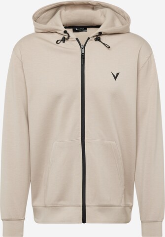 Virtus Sweatjacke 'Taro' in Beige: predná strana