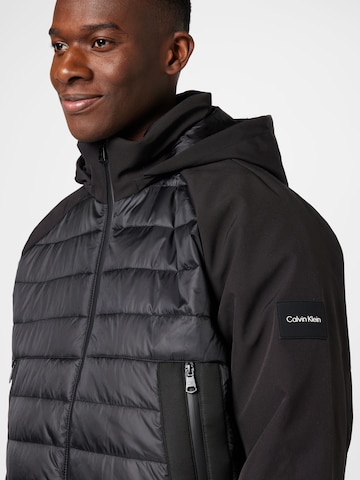 Calvin Klein Big & Tall Between-season jacket in Black