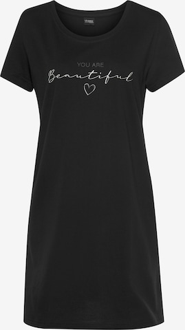 VIVANCE Nightgown 'Dreams' in Black: front