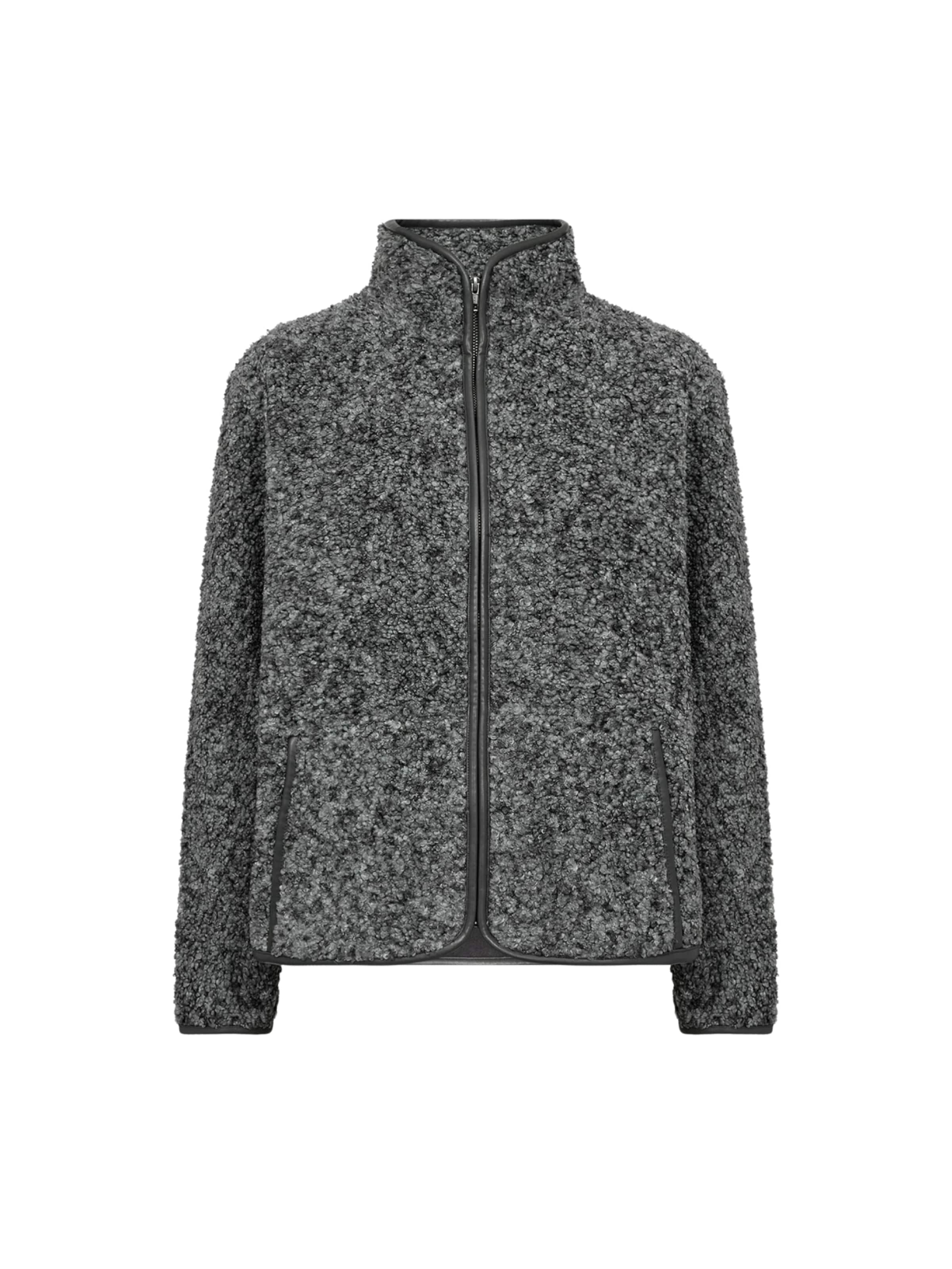 Soyaconcept Übergangsmantel 'Bessie 1' in Grau: Vorderseite