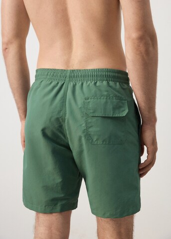 MANGO MAN Board Shorts 'Liso' in Green