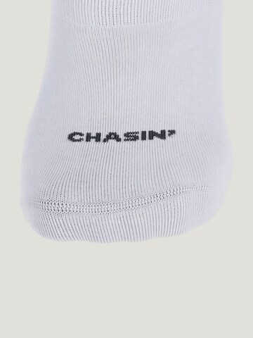 Chaussettes 'Noshow' CHASIN' en blanc