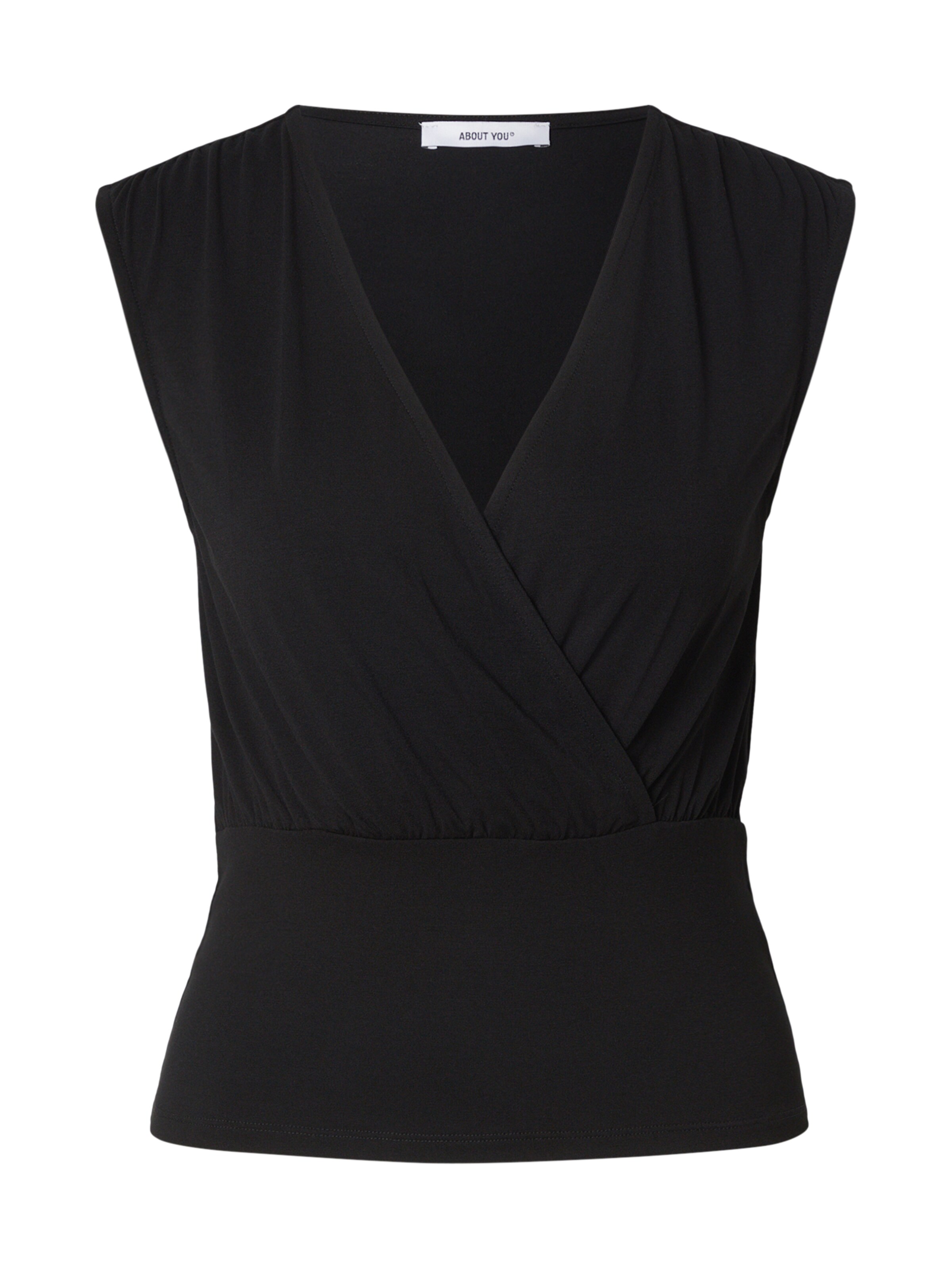 ABOUT YOU Top 'Lieselotte' - fekete: elől
