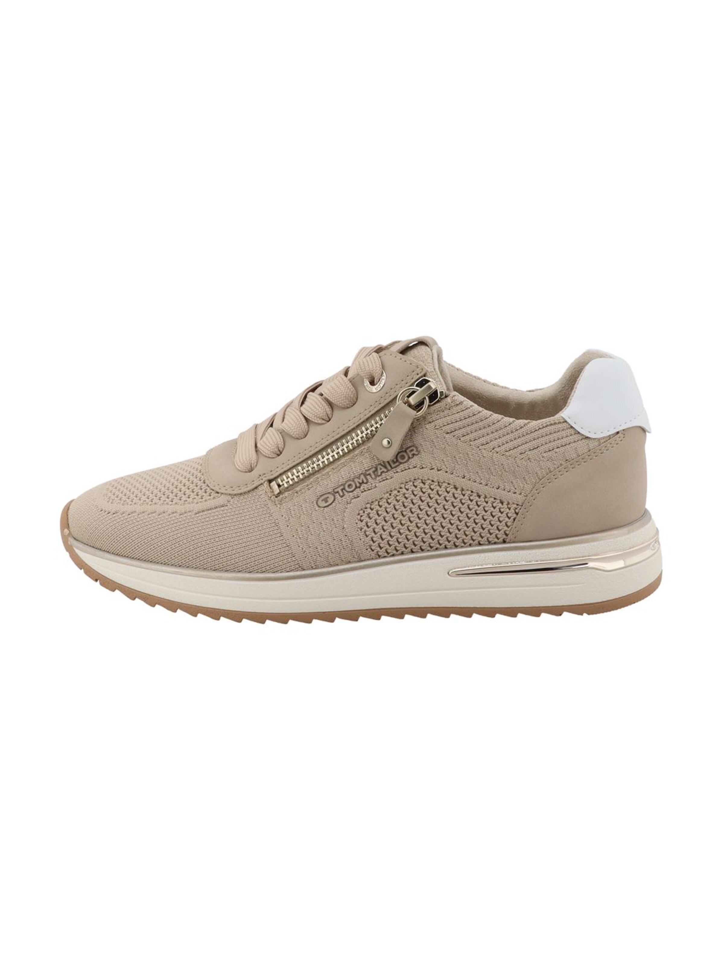 TOM TAILOR Sneakers in Beige