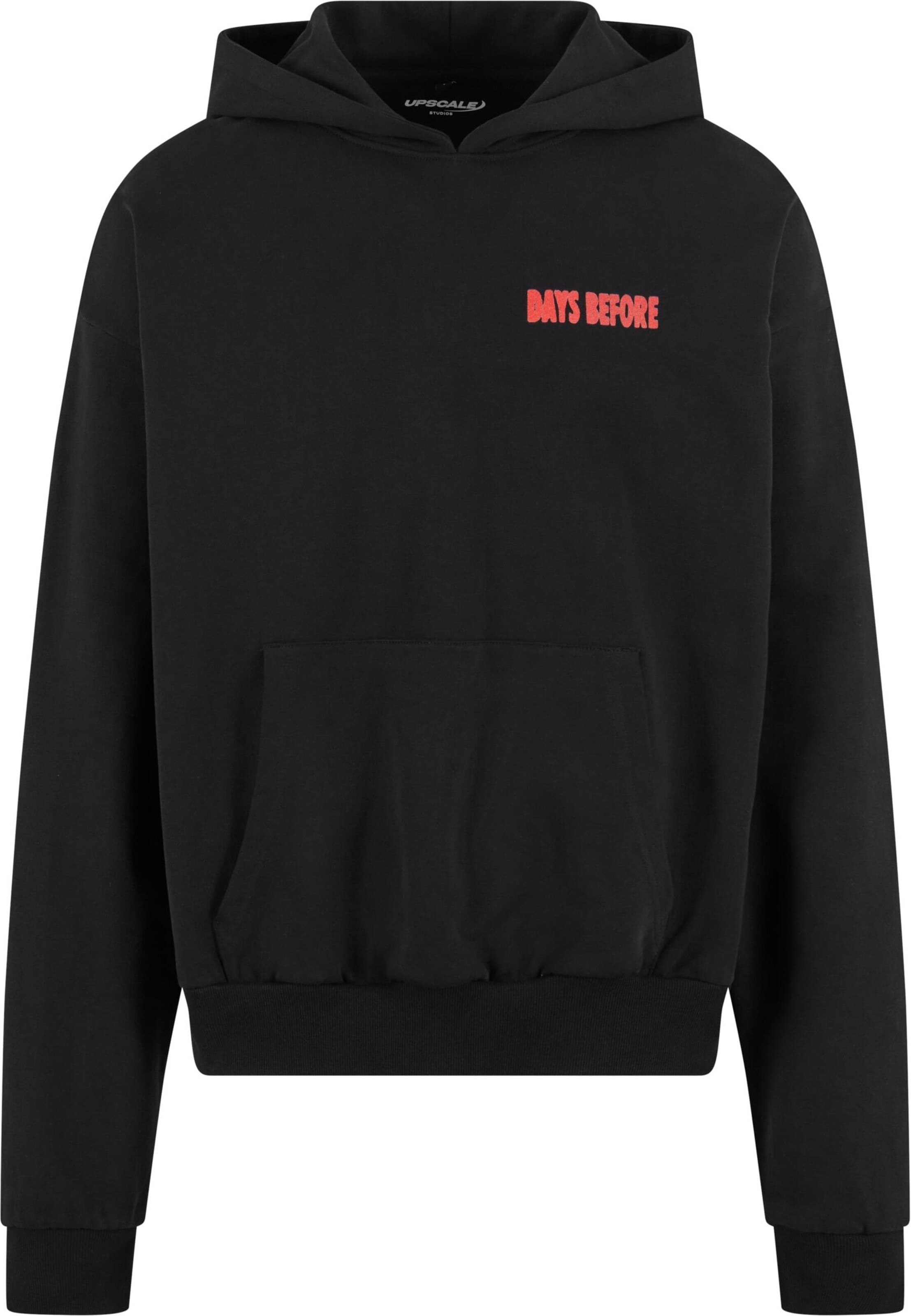 MT Upscale Sweatshirt 'Days Before' in Black: front
