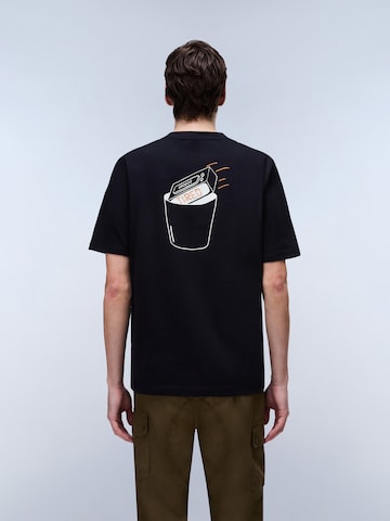 melns NAPAPIJRI T-Krekls 'S-Sol'