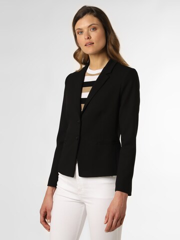 Blazer Marie Lund en noir : devant