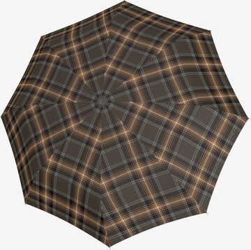 Doppler Umbrella 'Fiber Magic ' in Brown: front