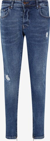 Skinny Jean Karl Kani en bleu : devant