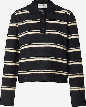 VERO MODA Neulepaita 'VMTACEY' värissä musta: etupuoli