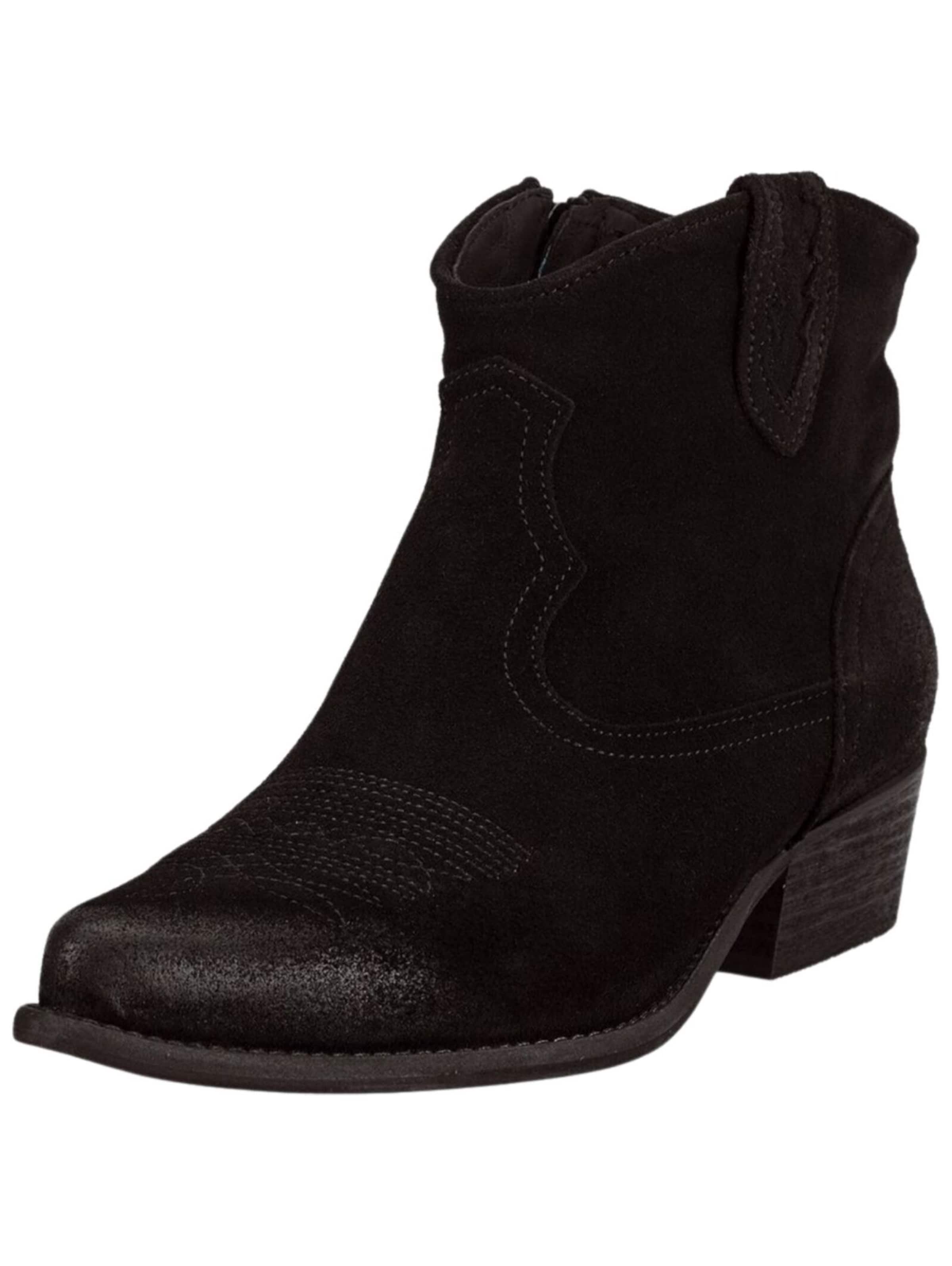 Felmini Wide Fit Booties 'Cooper C129' in Black: front