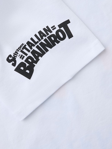 T-Shirt 'Italian Brainrot' NAME IT en blanc