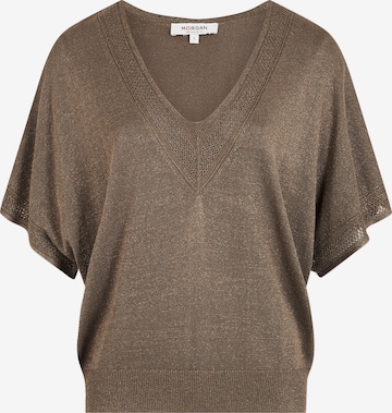 Pull-over Morgan en marron : devant