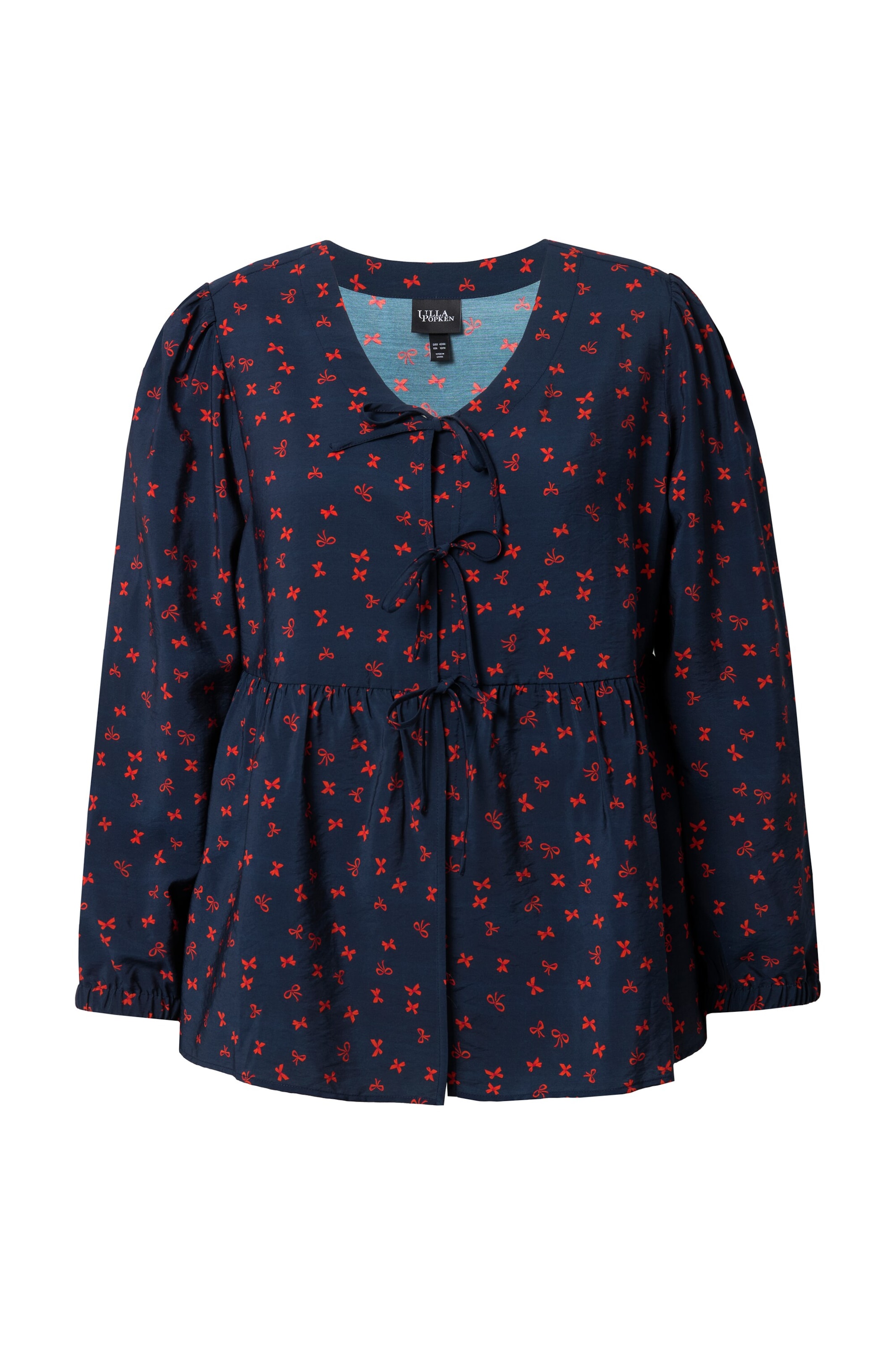 Ulla Popken Blouse in Blue: front