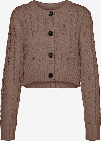 VERO MODA Strickjacke 'MITZI' in Braun: predná strana