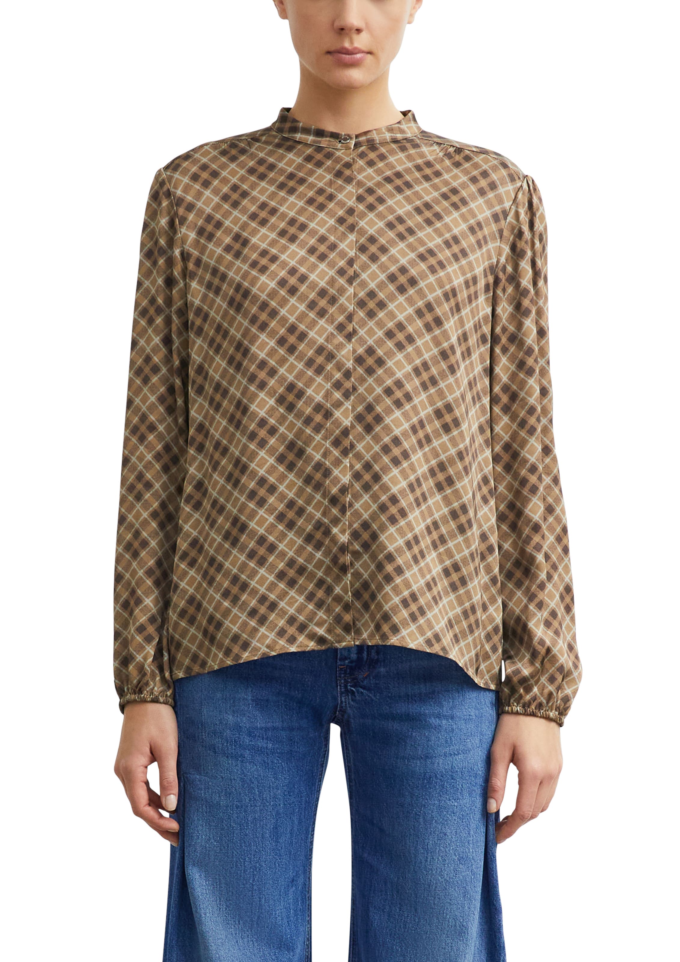 COMMA Blouse in Brown