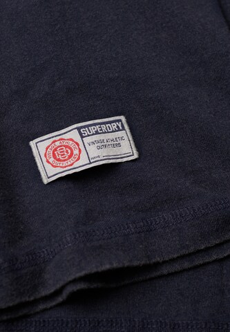 T-Shirt 'Vintage Athletic' Superdry & Co en bleu